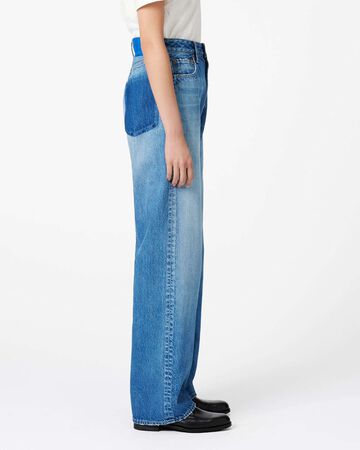 Pkt Straight Jeans 11oz Medium Indigo,MEDIUM INDIGO, small image number 1