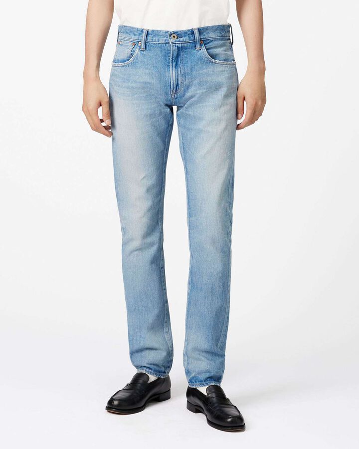 Vintage Slim Jeans 12oz Light Indigo,, medium