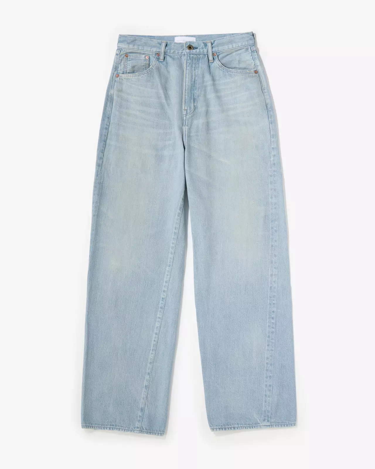 MEN | ReDESIGN Skew Straight Jeans 12oz Light Indigo,LIGHT INDIGO, large image number 5