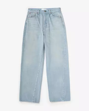 MEN | ReDESIGN Skew Straight Jeans 12oz Light Indigo,LIGHT INDIGO, large image number 5