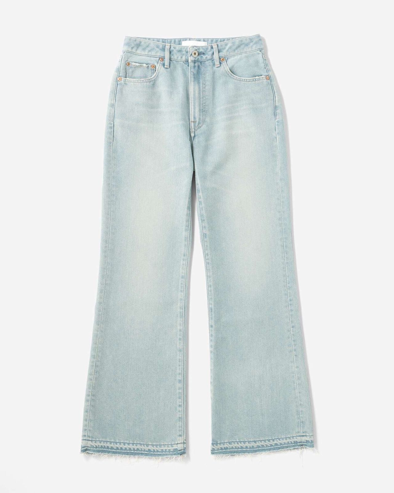 Light Flare Jeans 9oz Light Indigo,LIGHT INDIGO, large image number 3