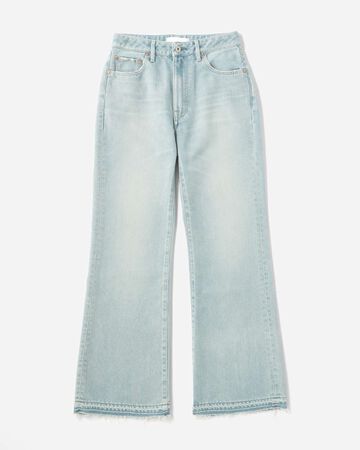 Light Flare Jeans 9oz Light Indigo,LIGHT INDIGO, small image number 3