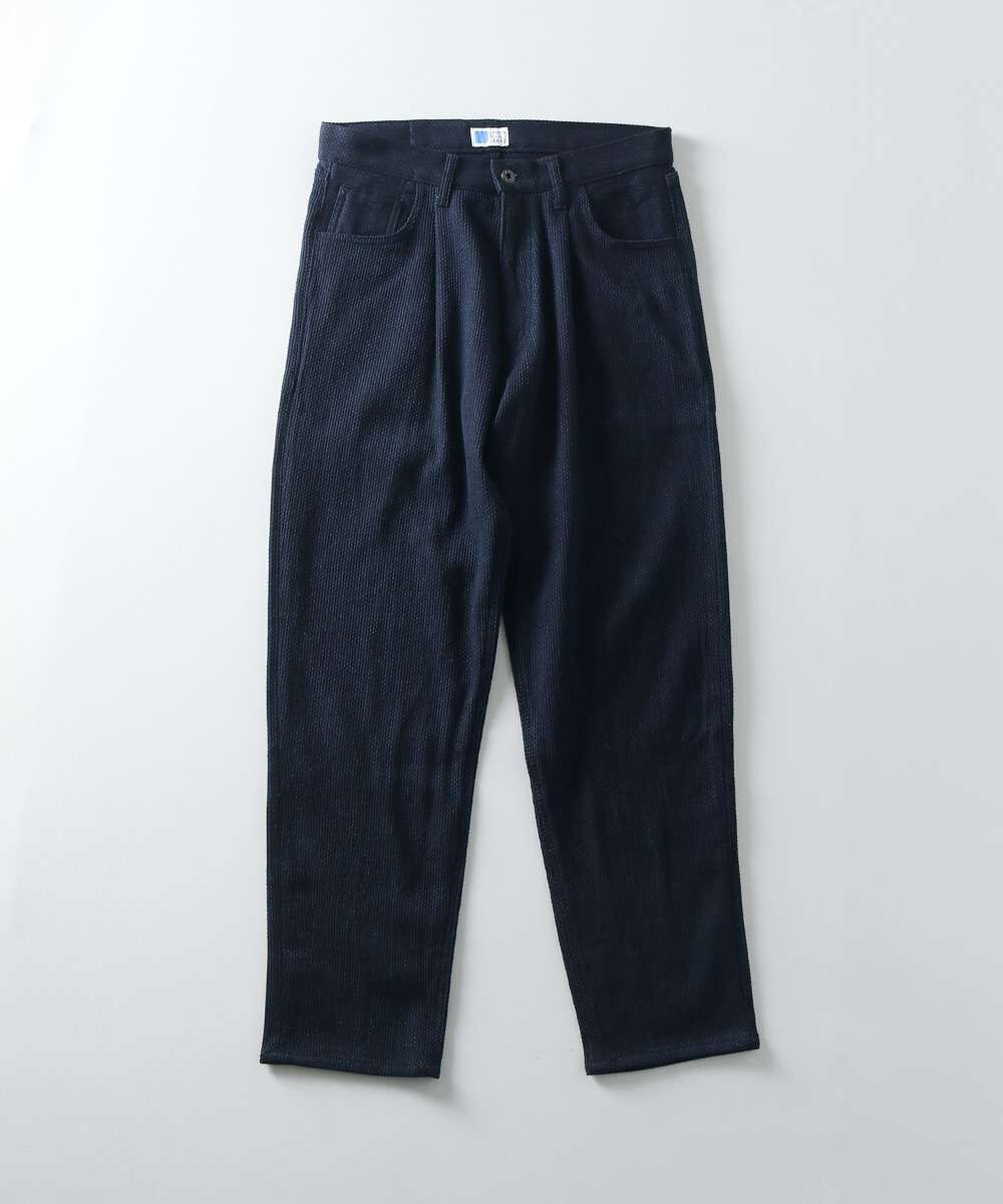 Sashiko Wide Tapered 5P Pants