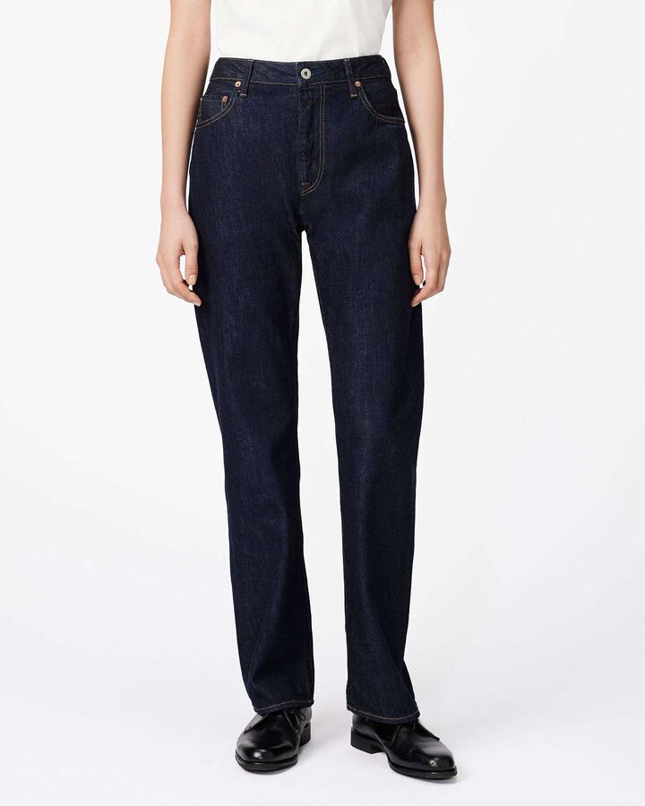 Selvedge Slim Straight Jeans 12oz,, medium