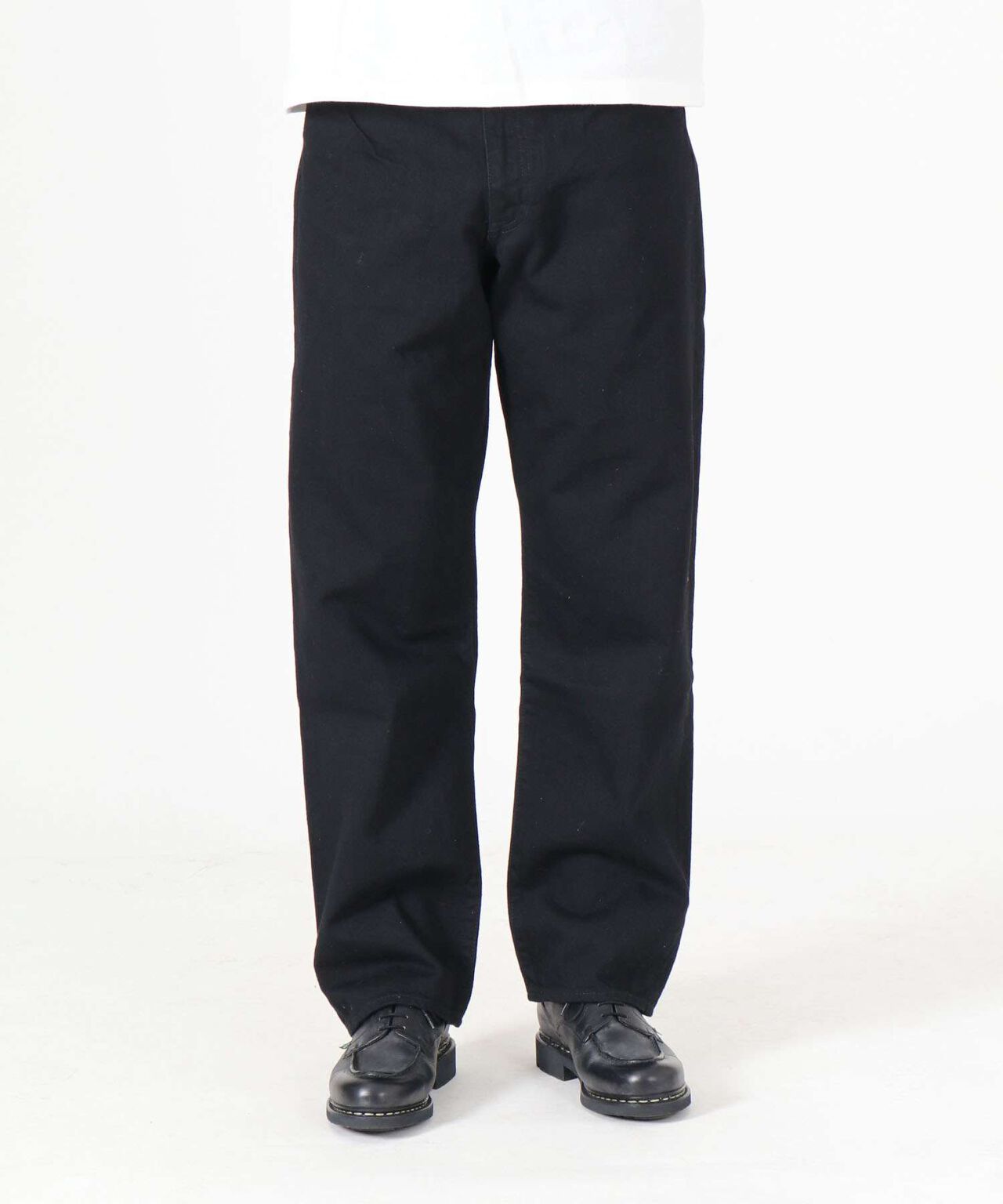J514 14oz Black Loose Selvedge Jeans,BLACK, large image number 0