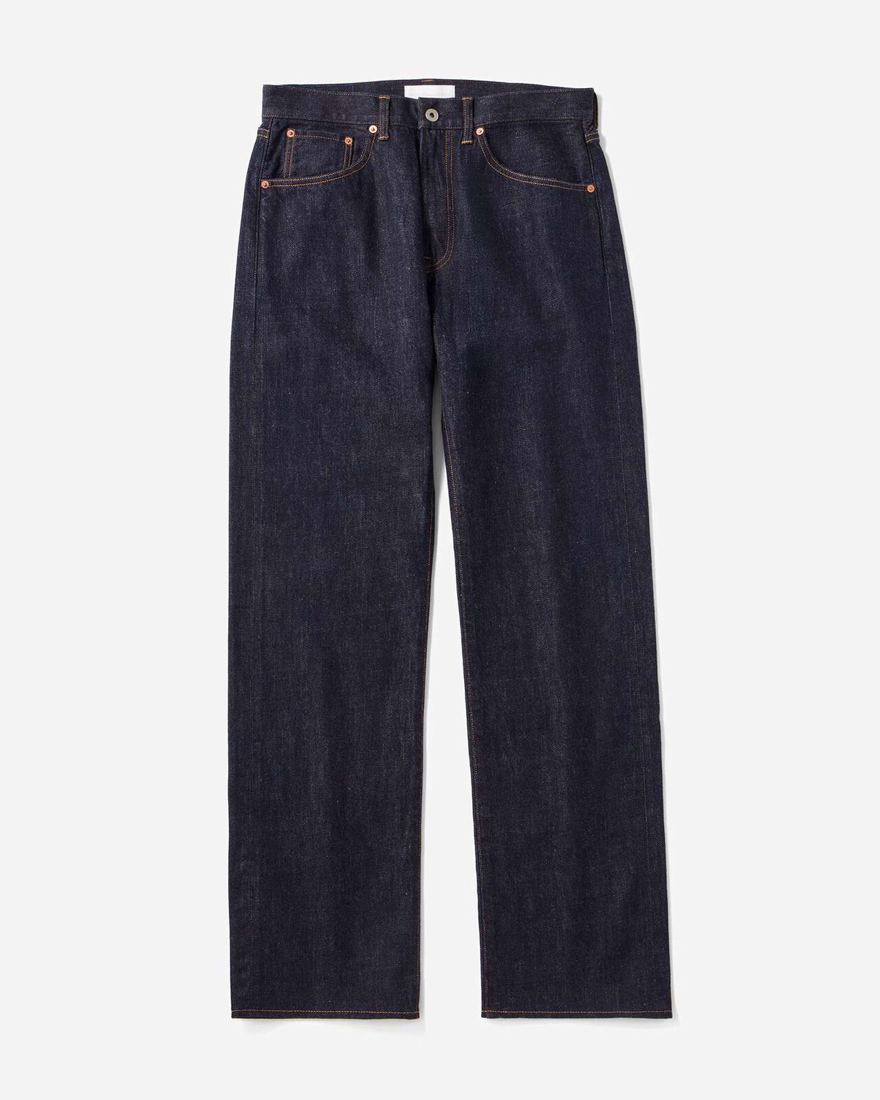 Selvedge Wide Jeans 12oz,INDIGO, large image number 3