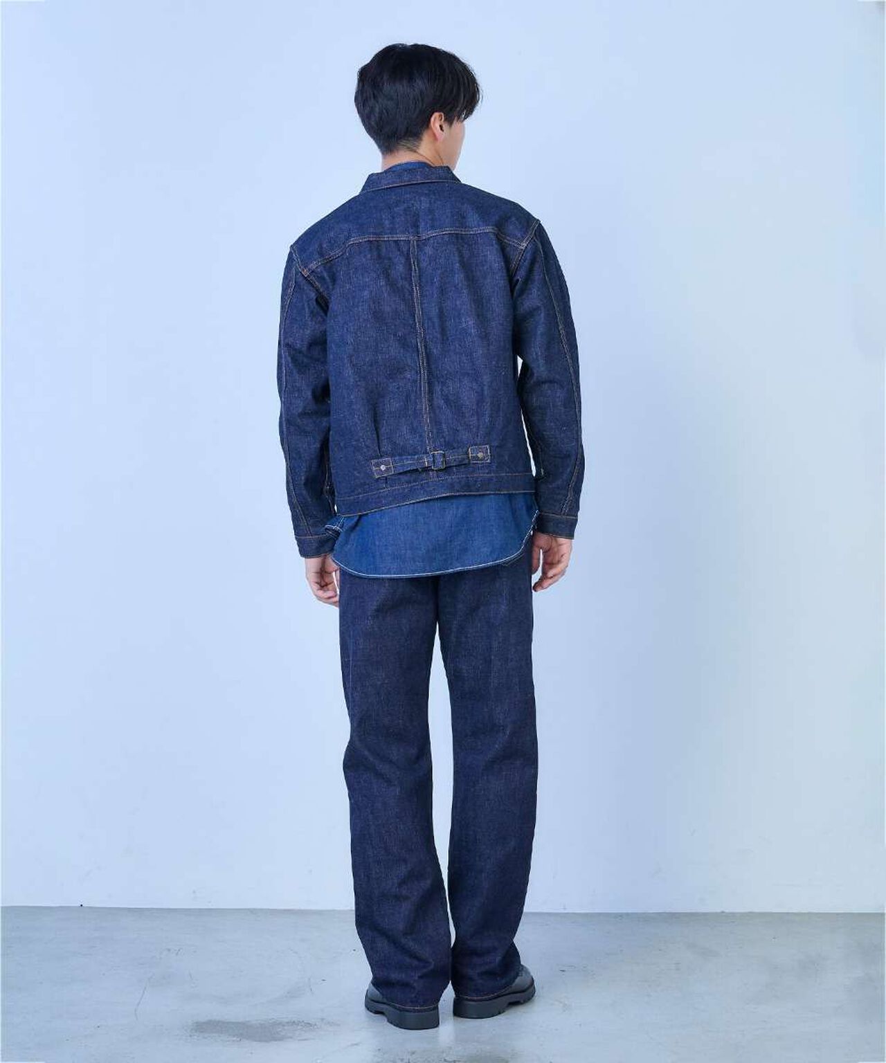 J501 14.8oz Loose Selvedge Jeans,INDIGO, large image number 9