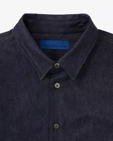MEN | Light Denim Regular Shirt 7oz Rigid,RIGID, large image number 7