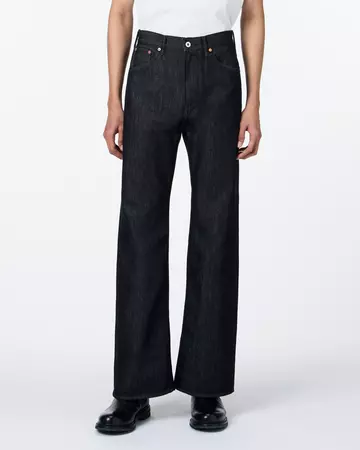 MEN | Light Flare Jeans 9oz Black,BLACK, large image number 0