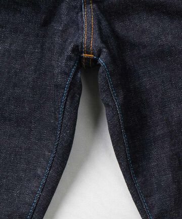 J201 14.8oz US Cotton Tapered Selvedge Jeans,INDIGO, large image number 5