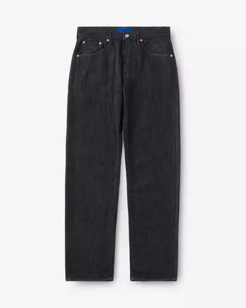 MEN | Light Straight Jeans 9oz Black,BLACK, large image number 4