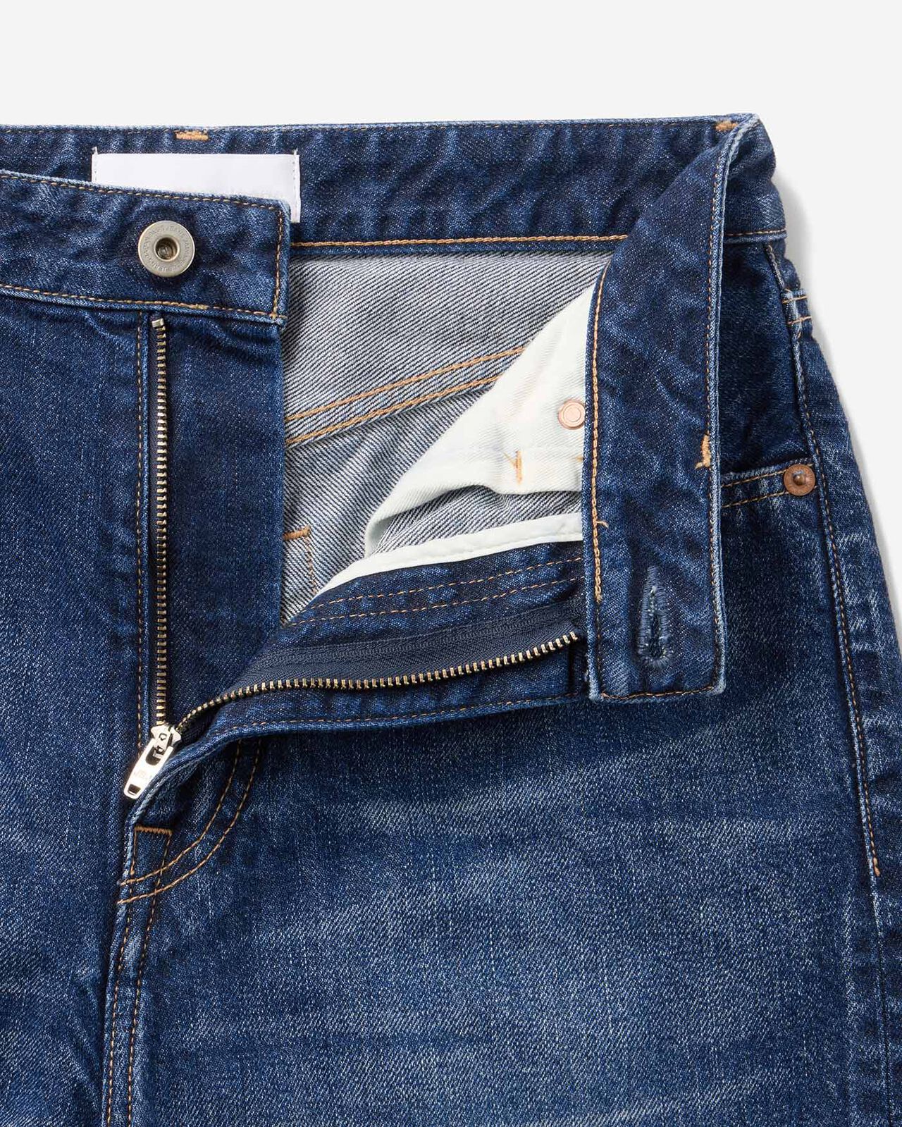 Switch Straight Jeans 11oz Medium Indigo,MEDIUM INDIGO, large image number 6