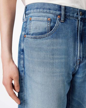 Light Straight Jeans 9oz Medium Indigo,MEDIUM INDIGO, small image number 3