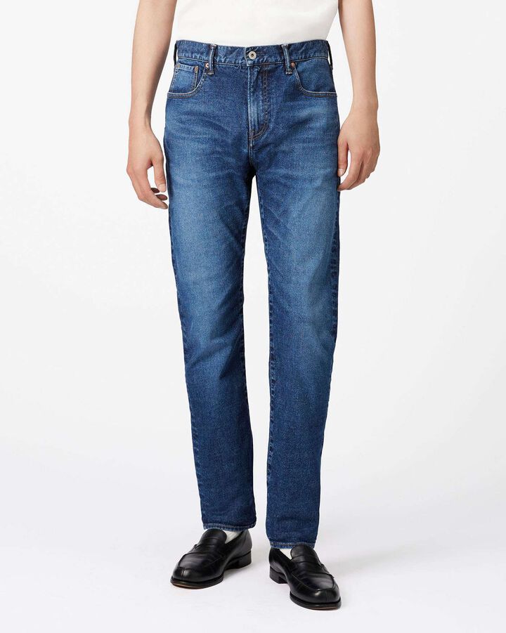 Stretch Slim Jeans 12oz Dark Indigo,, medium