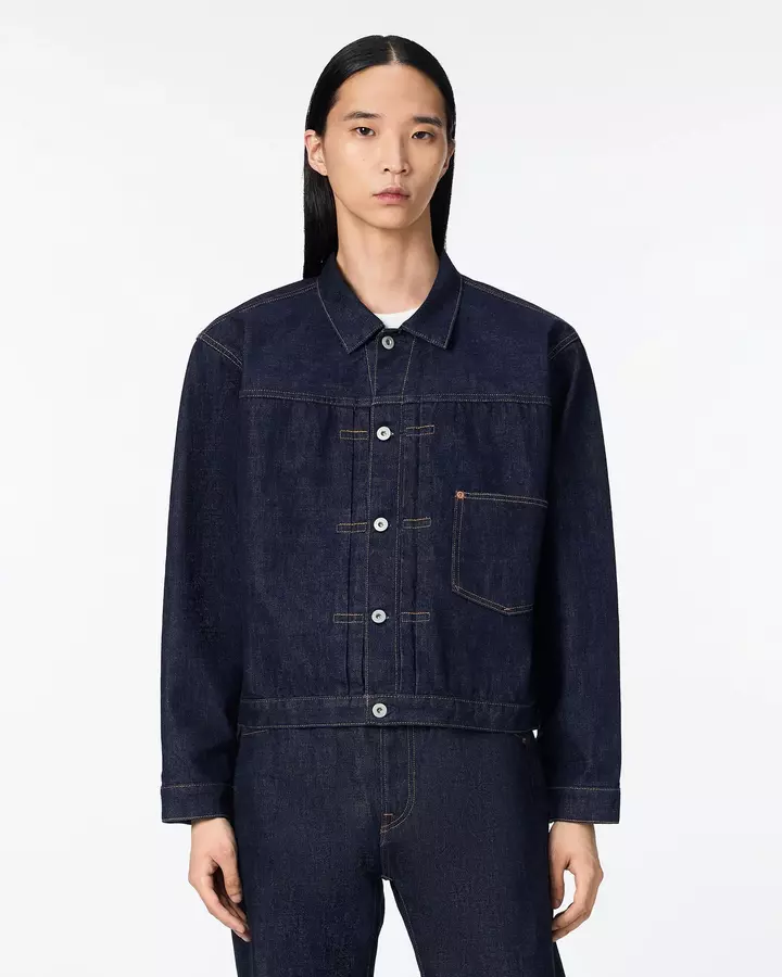 MEN | Selvedge Type 1 Denim Jacket 16oz,, medium
