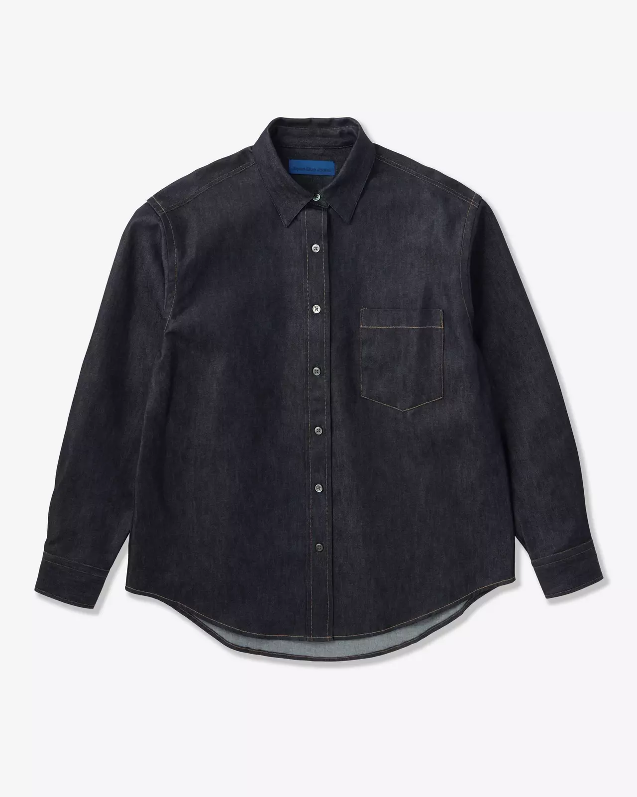 WOMEN | Light Denim Relax Shirt 7oz Rigid,RIGID, large image number 6