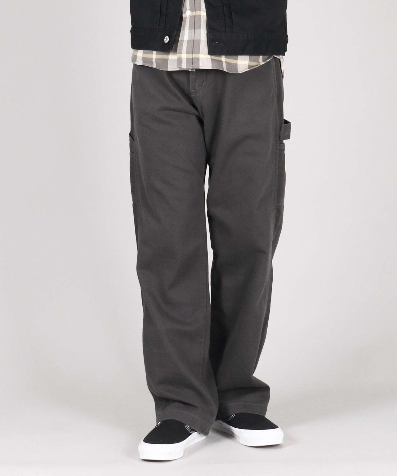 Organic Drill Painter Pants,NATURAL, large image number 0