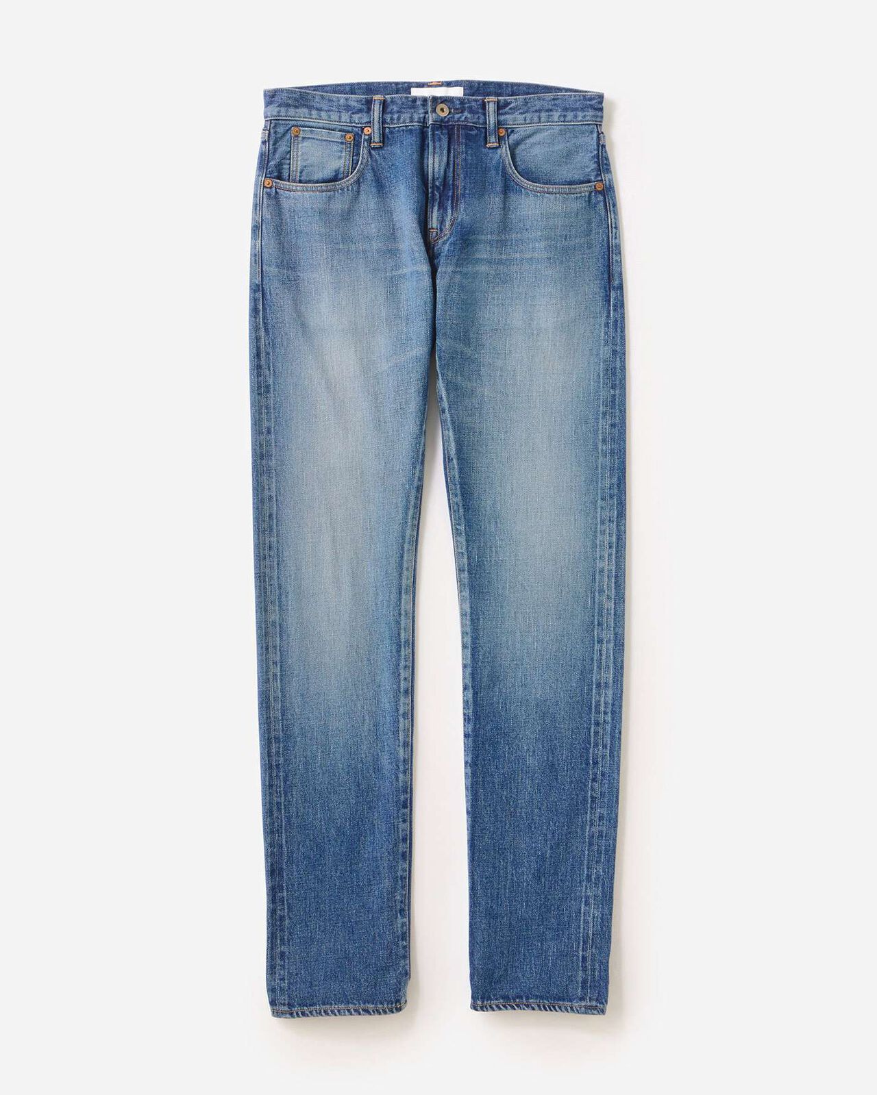 Selvedge Slim Jeans 12oz Medium Indigo,MEDIUM INDIGO, large image number 3