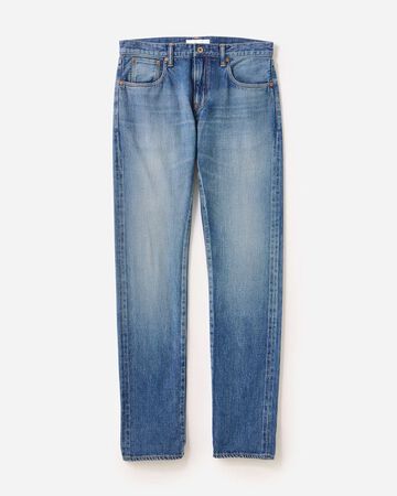 Selvedge Slim Jeans 12oz Medium Indigo,MEDIUM INDIGO, small image number 3