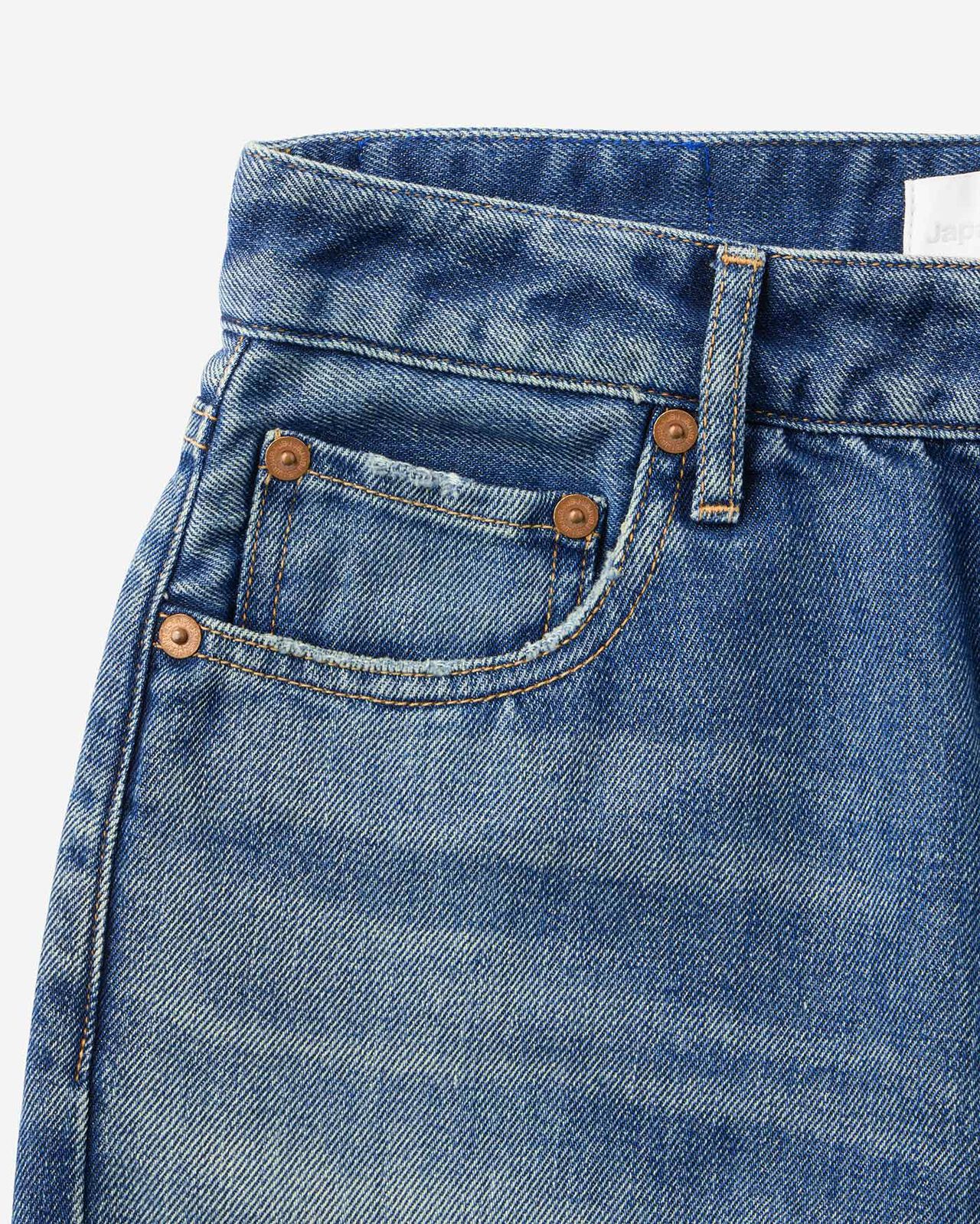 Light Straight Jeans 9oz Medium Indigo,MEDIUM INDIGO, large image number 8