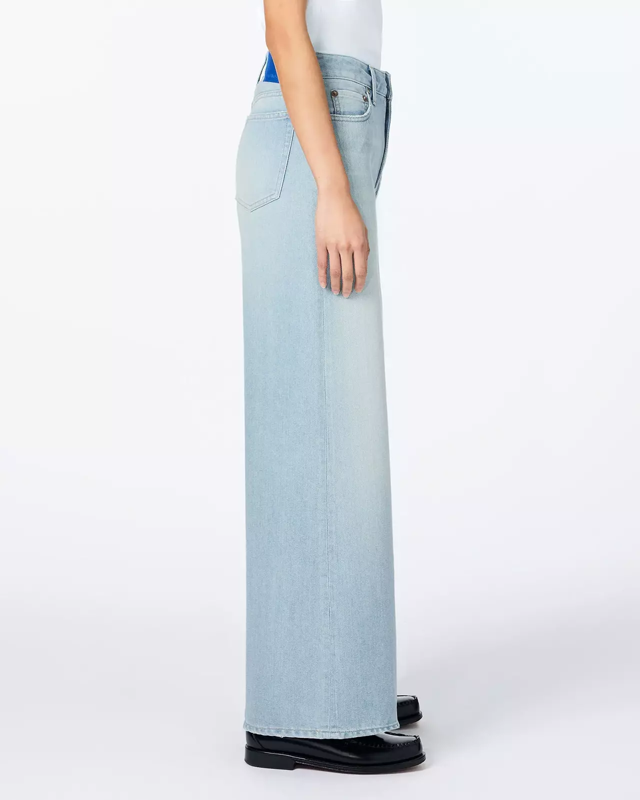 WOMEN | Light Baggy Jeans 9oz Light Indigo,LIGHT INDIGO, large image number 1