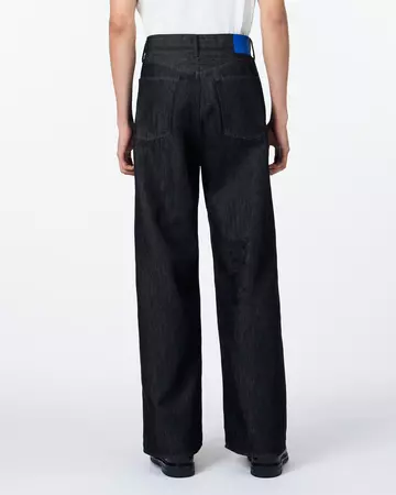 MEN | Light Loose Jeans 9oz Black,BLACK, large image number 2