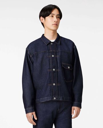 MEN | Light Type 1 Denim Jacket 9oz,INDIGO, large image number 1