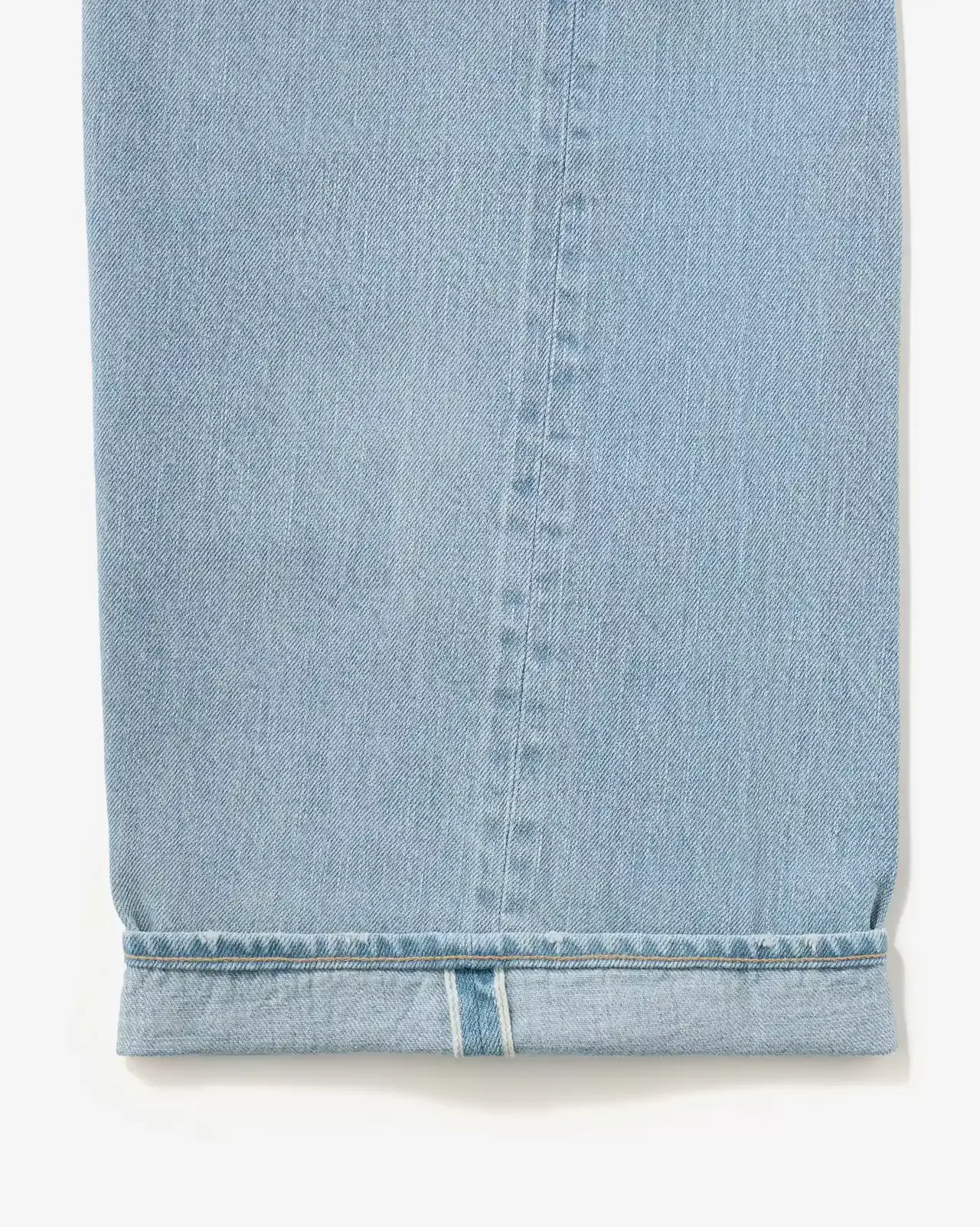 MEN | ReDESIGN Skew Straight Jeans 12oz Light Indigo,LIGHT INDIGO, large image number 9