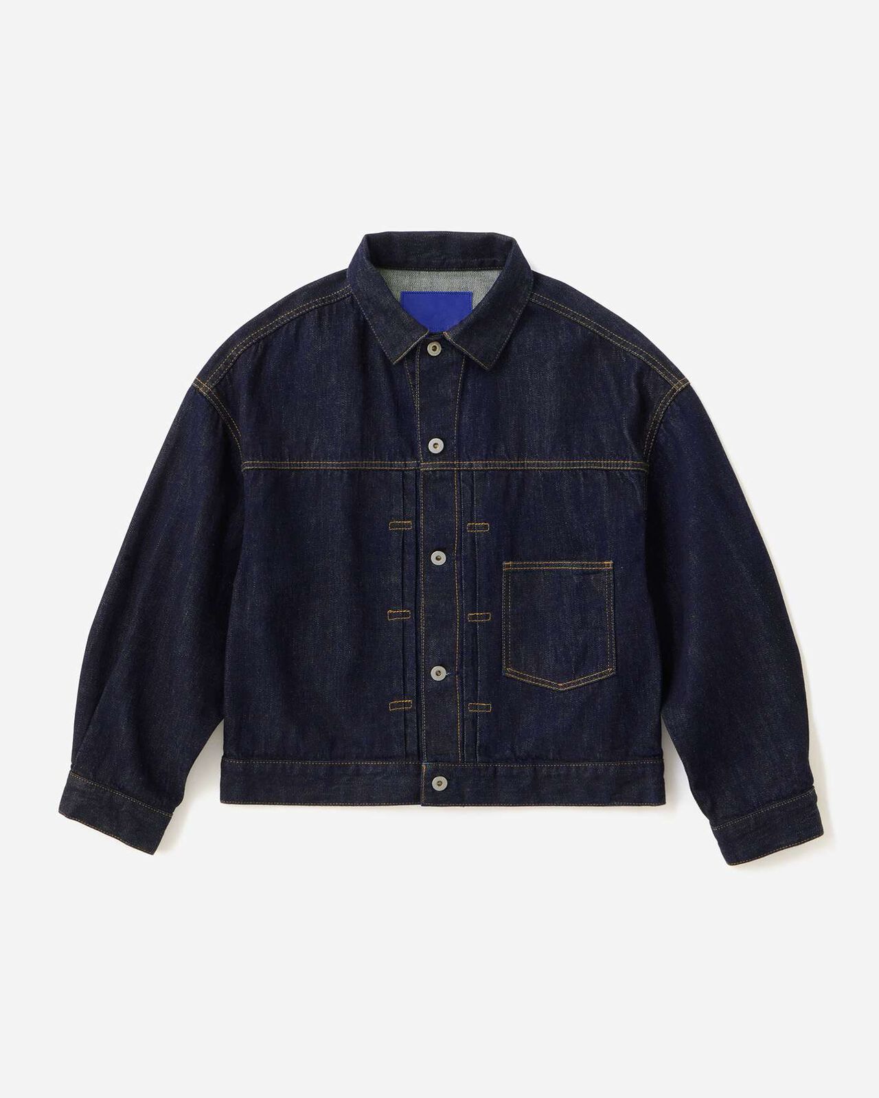 Selvedge Denim Jacket 12oz,INDIGO, large image number 3