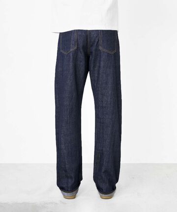 [ EXCLUSIVE ] J555 13.5oz Suvin Gold Cotton Loose Selvedge Jeans,, large image number 2