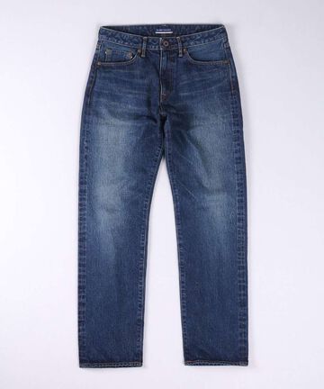 J401(D01) 14.8oz US Cotton Selvedge Jeans (Aging Wash)-DID-34,DARK INDIGO, small image number 6