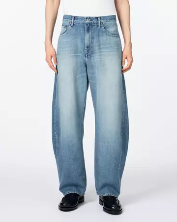 MEN | Light Curve Jeans 9oz Medium Indigo,MEDIUM INDIGO, large image number 0