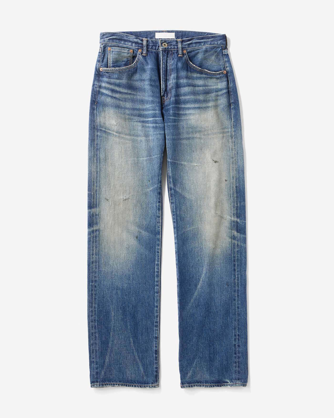 手染めデニム №12 Vintage Wide Jeans 12oz Dark Indigo