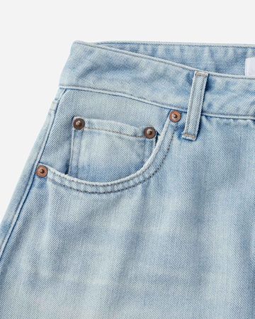 WOMEN | Light Denim Skirt 9oz Light Indigo,LIGHT INDIGO, large image number 9
