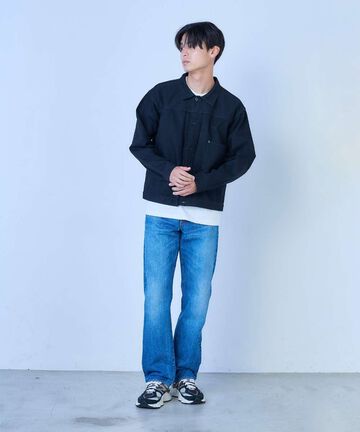 J501_MID 14.8oz Loose Selvedge Jeans (Aging Wash),MEDIUM INDIGO, small image number 13