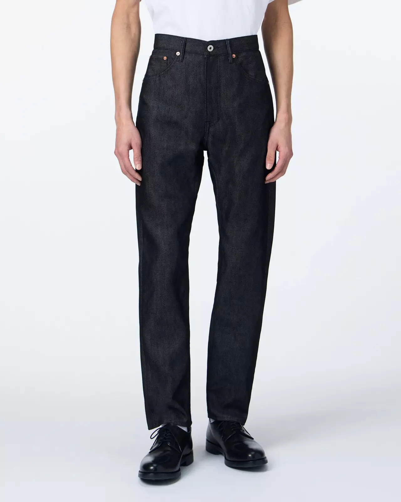 MEN | Light Tapered Jeans 9oz Black,BLACK, large image number 0
