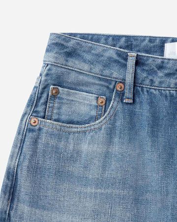 WOMEN | Selvedge Straight Jeans 12oz Medium Indigo,MEDIUM INDIGO, large image number 10