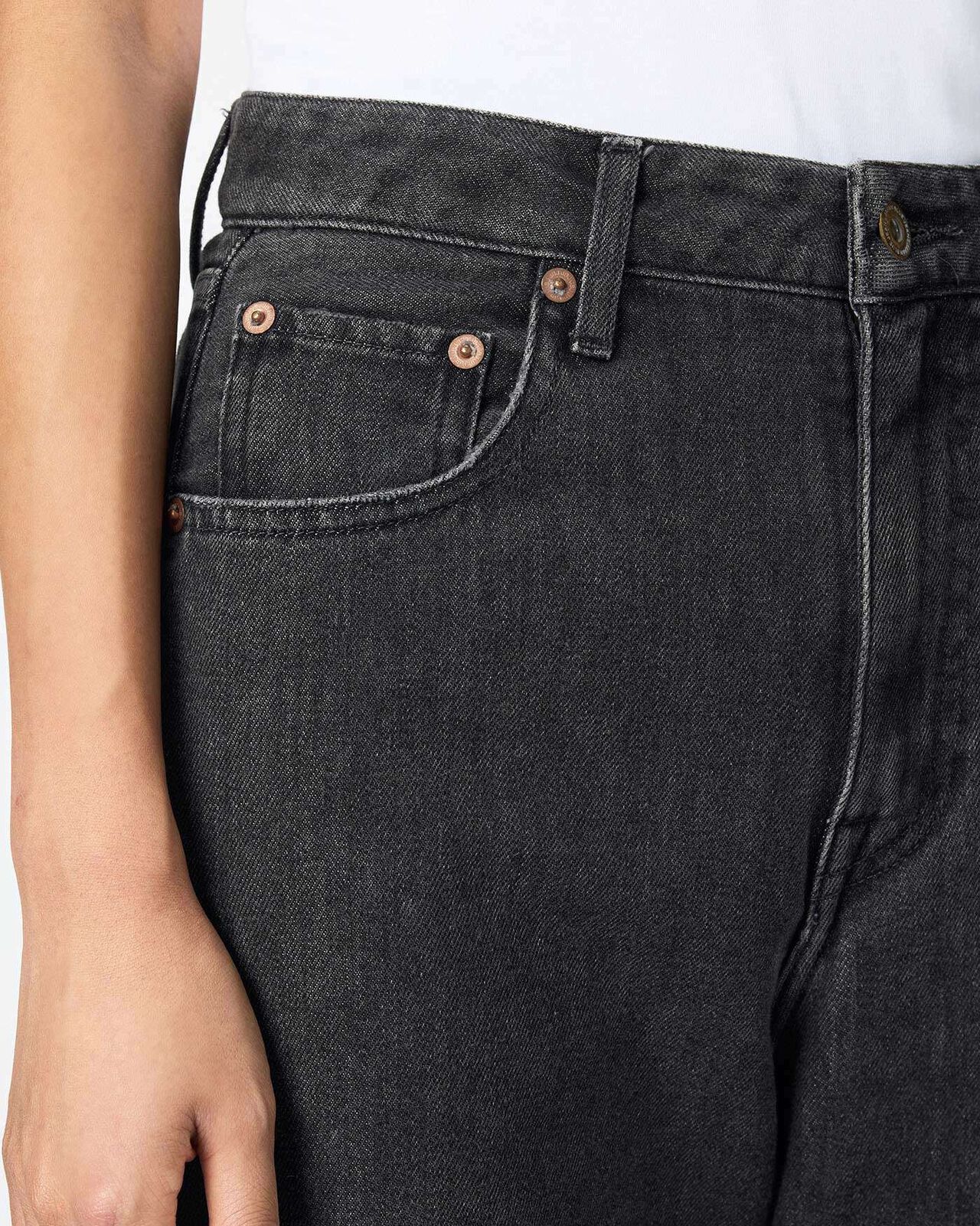 WOMEN | Light Curve Jeans 9oz Washed Black,BLACK, large image number 3