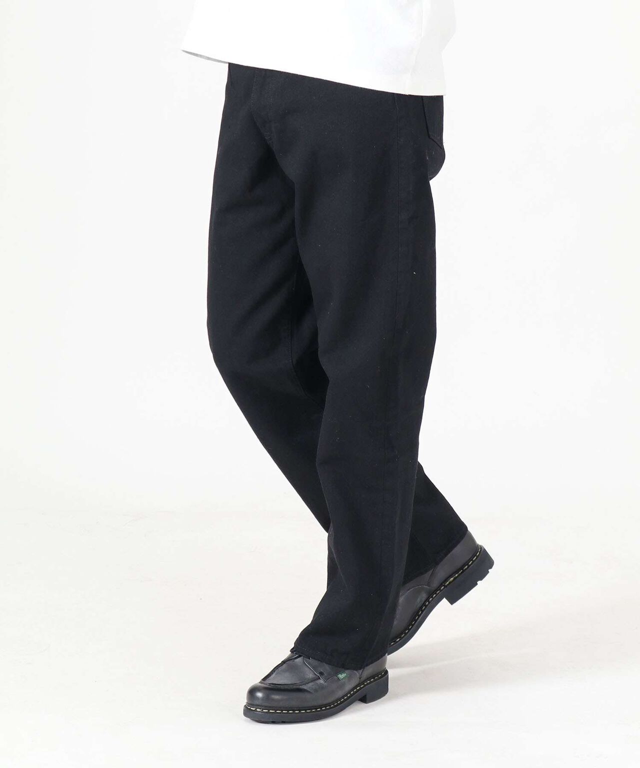 J514 14oz Black Loose Selvedge Jeans,BLACK, large image number 2