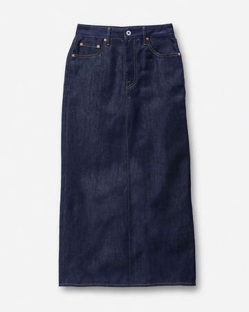 WOMEN | Light Denim Tight Skirt 9oz Rigid,RIGID, large image number 0