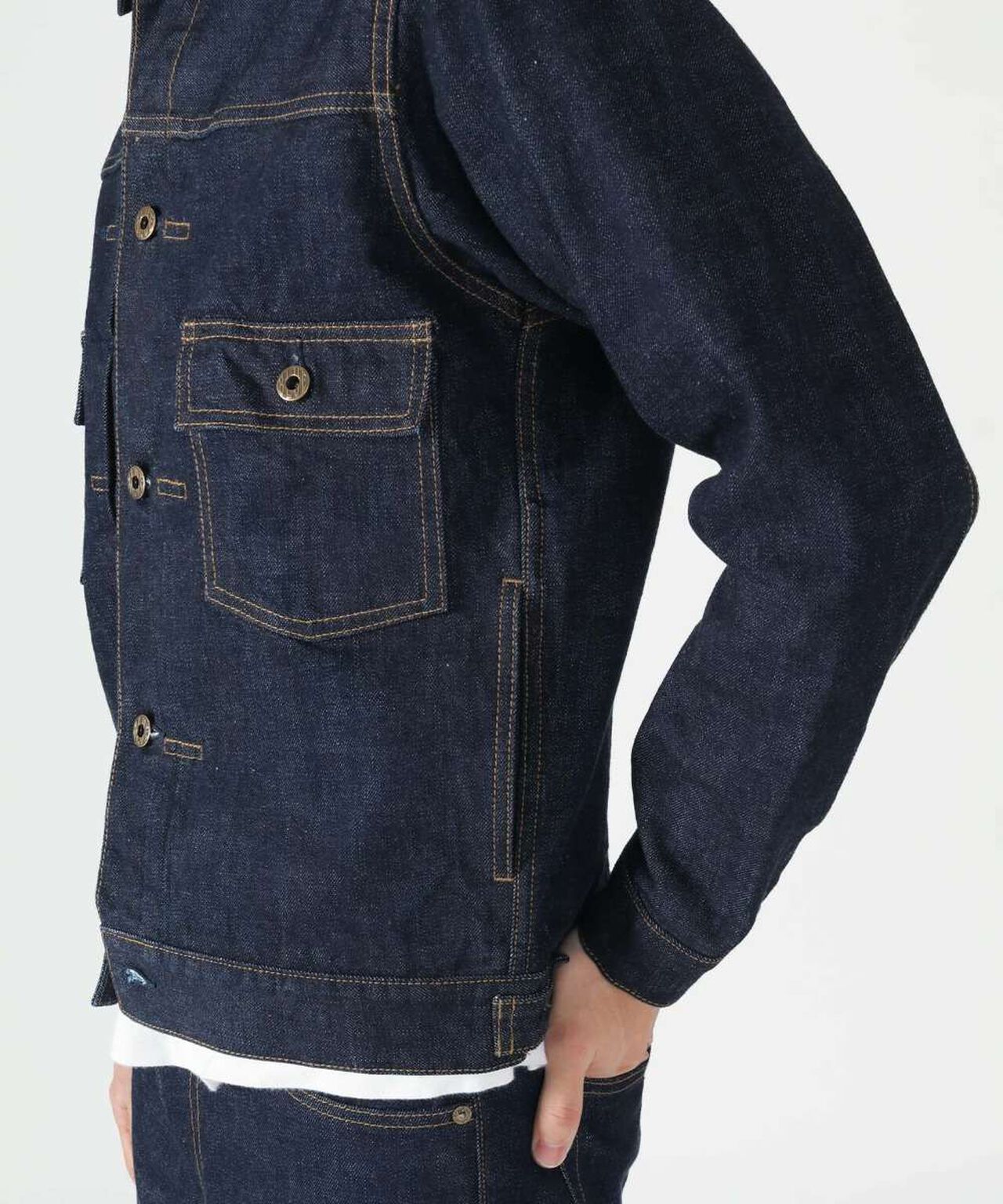 12.5oz Type2 Denim Jacket,INDIGO, large image number 5