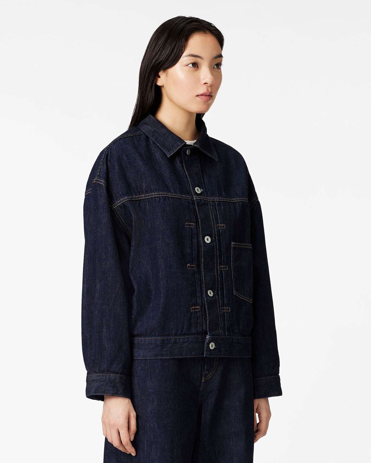 Selvedge Denim Jacket 12oz,INDIGO, large image number 1