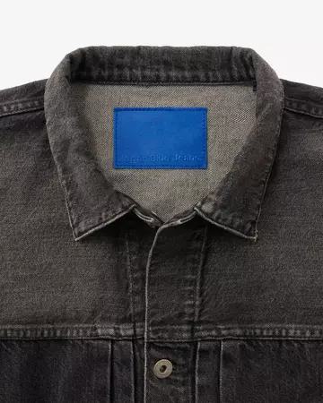 WOMEN | Cutoff Denim Jacket 11oz Washed Black,BLACK, large image number 6