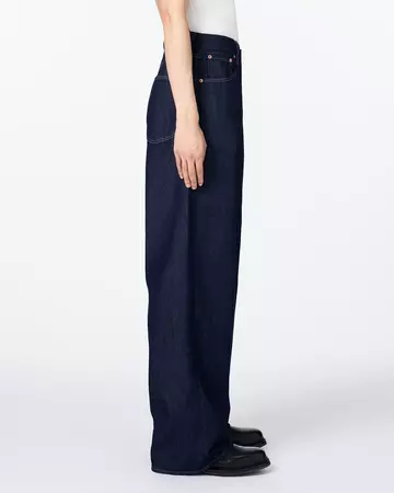 MEN | Light Loose Jeans 9oz,INDIGO, large image number 1