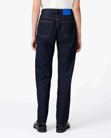 WOMEN | Selvedge Slim Straight Jeans 12oz,INDIGO, large image number 2