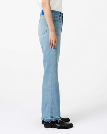 Light Flare Jeans 9oz Light Indigo,LIGHT INDIGO, small image number 1