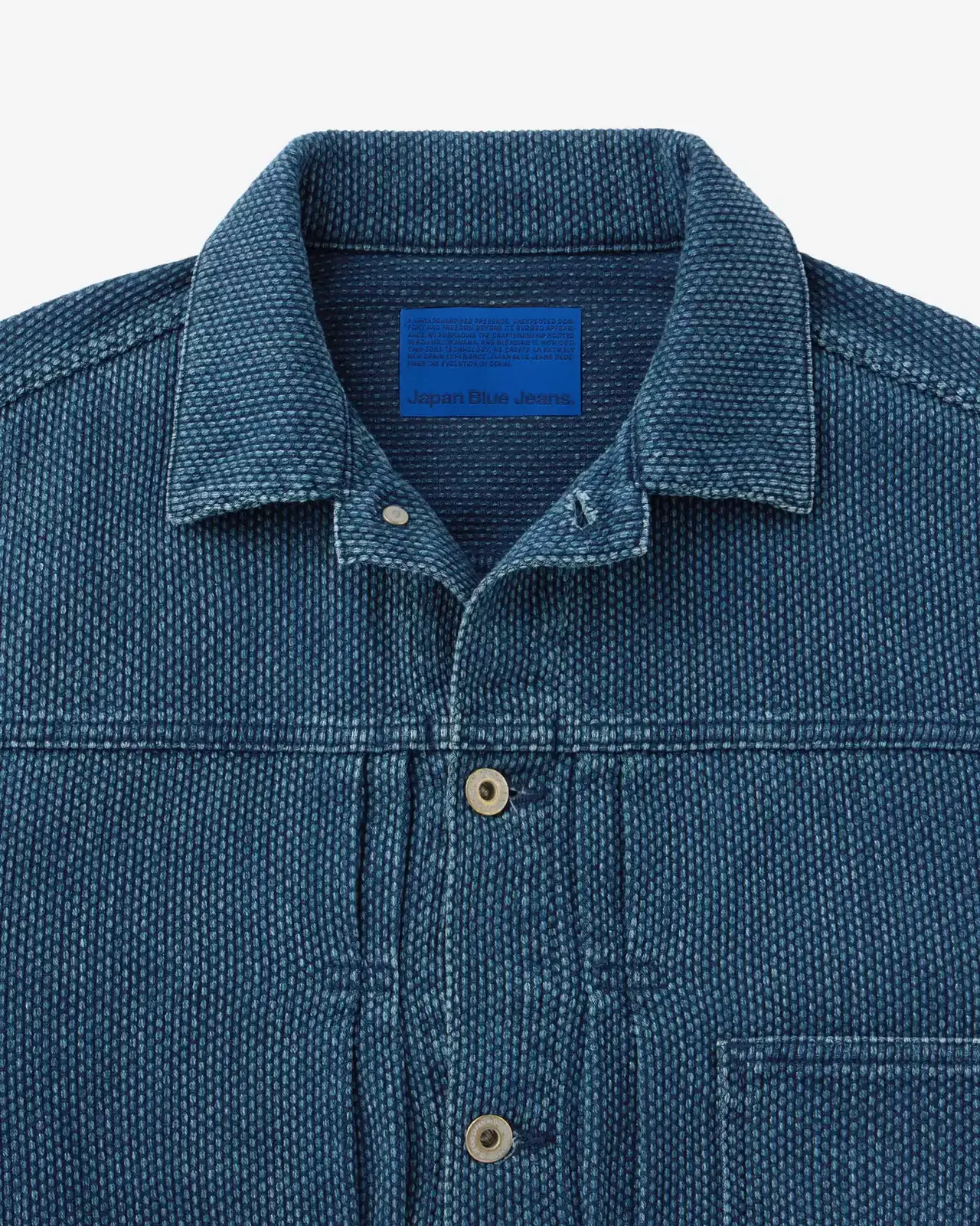 WOMEN | Sashiko Jacket,DARK INDIGO, large image number 6
