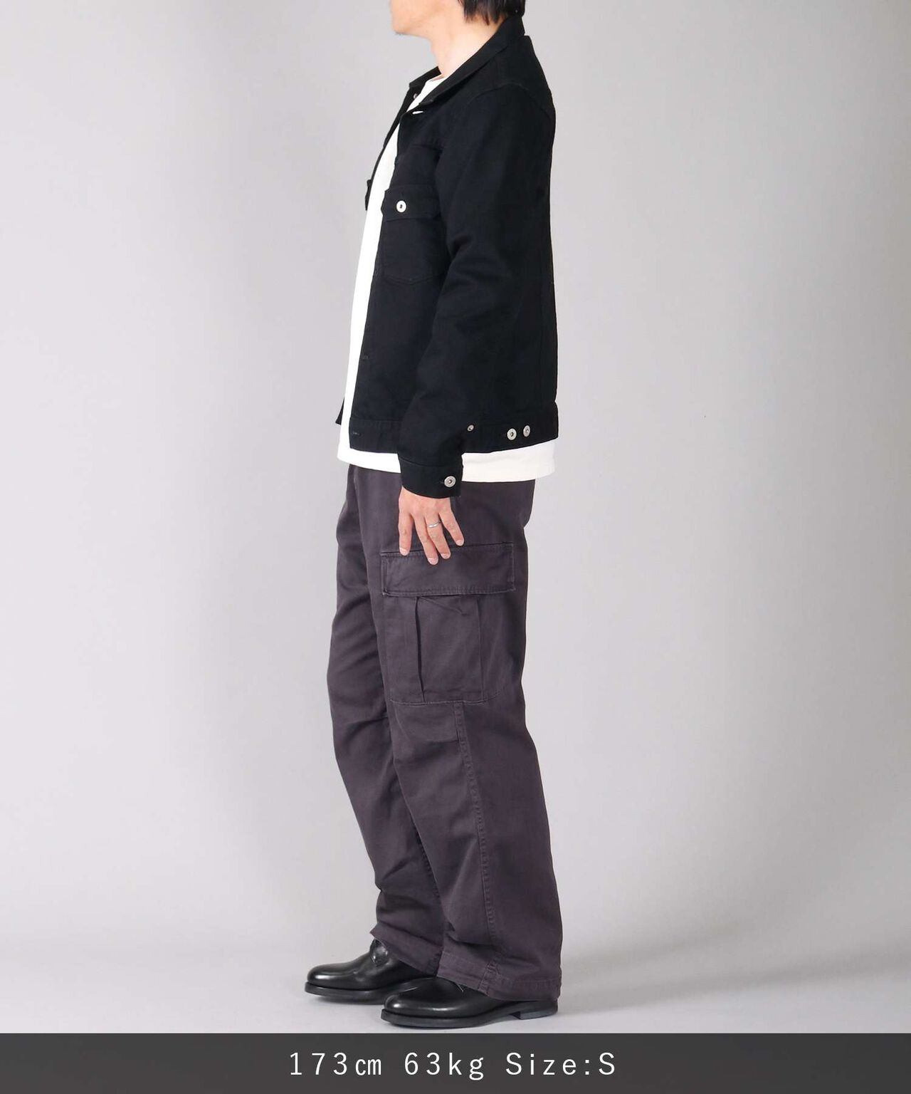 Sulphur Dyed Loose Satin Cargo Pants,OLIVE, large image number 14