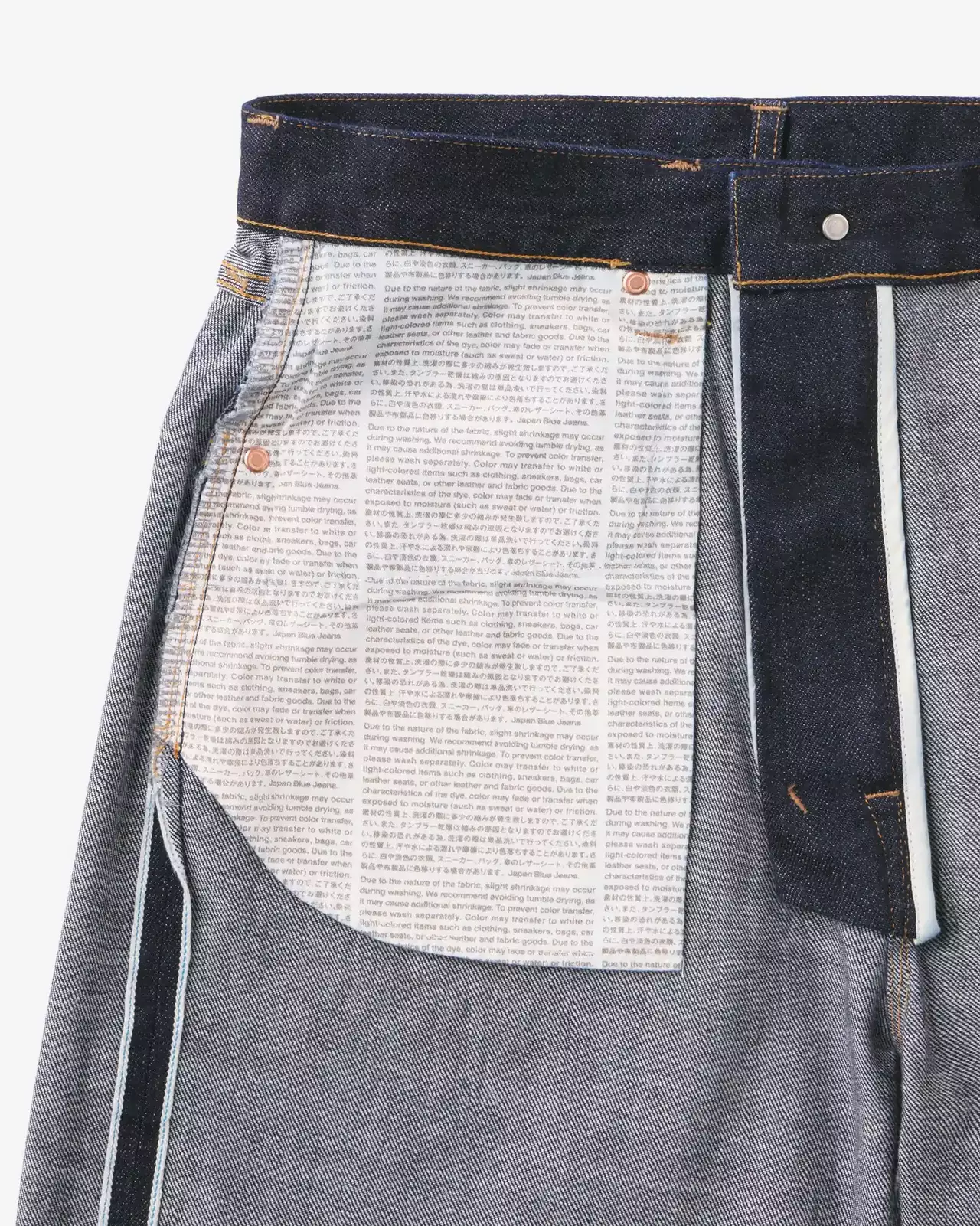 MEN | Selvedge Loose Jeans 12oz,INDIGO, large image number 7