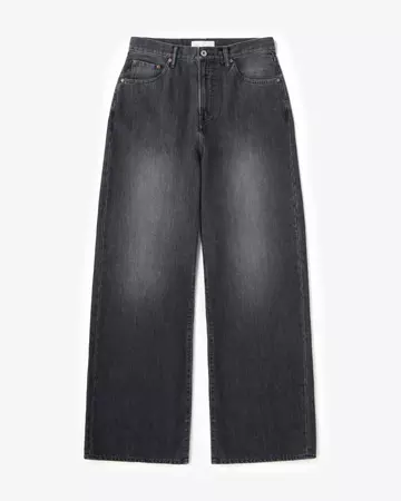 MEN | Light Loose Jeans 9oz Washed Black,WASHED BLACK, large image number 4